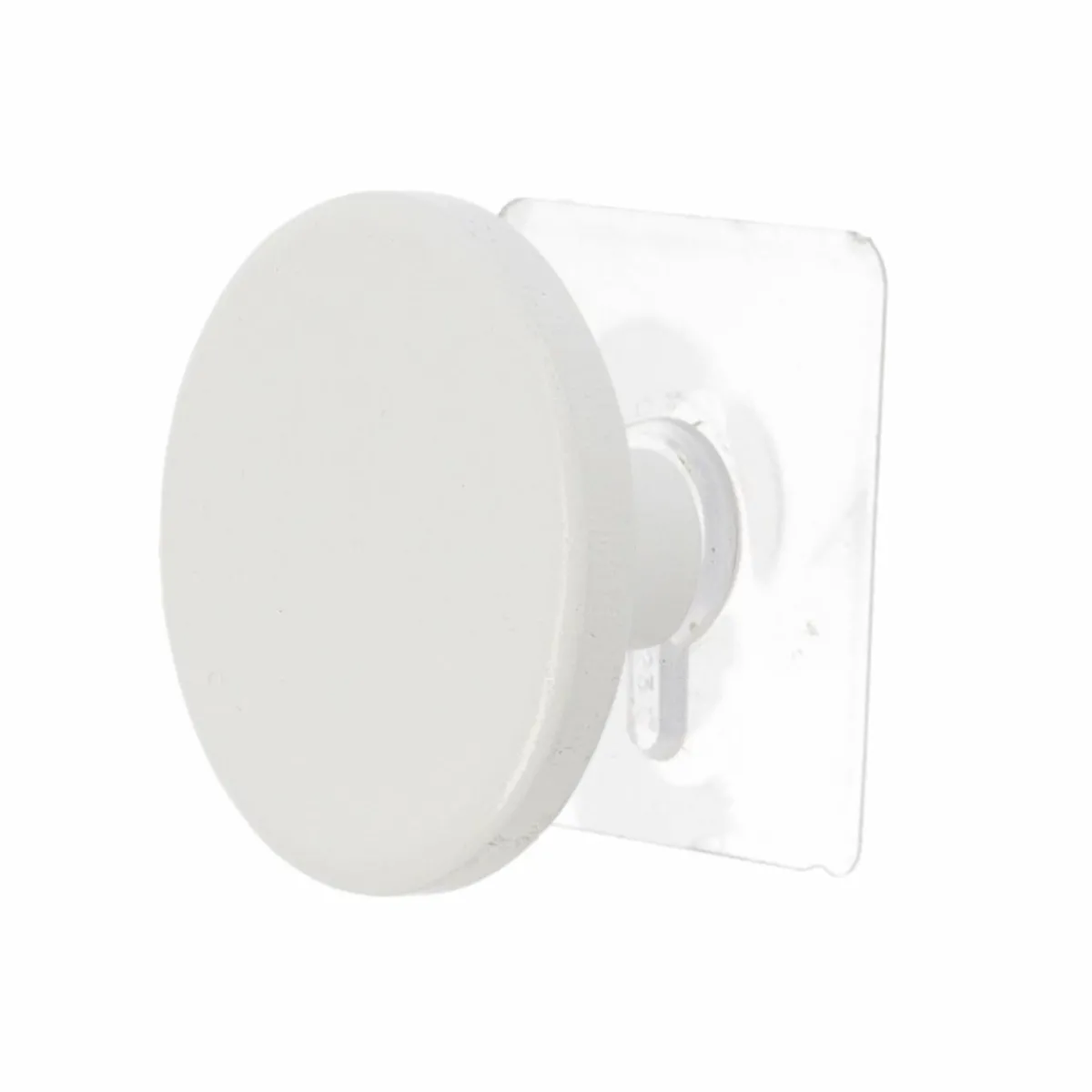 TENDANCE Patère adhésive (D6,5 cm) Easy Chic Blanc New
