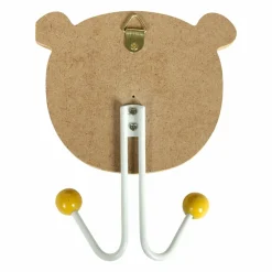 OSTARIA Patère enfant bois (H14 cm) Tigre naturel Beige Clearance