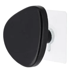 TENDANCE Patère murale adhésive (D9,5 cm) Galet Noir Online