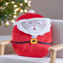 JJA Peluche (H35 cm) Joyeux Papa Noël Rouge Online