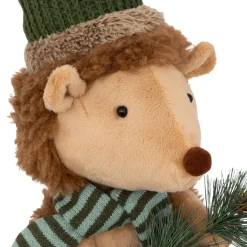 JJA Peluche jambes téléscopiques (H95 cm) Hérisson de la forêt et vert Beige Sale
