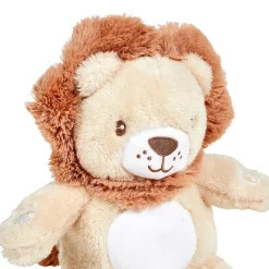 OSTARIA Peluche veilleuse et musicale bébé Lion Marron Outlet