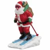 LEMAX Personnage Père Noël skieur New
