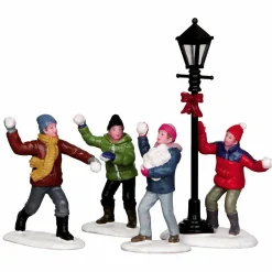 LEMAX Personnages Bataille dans la neige Outlet