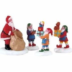 LEMAX Personnages En route pour les cadeaux Discount