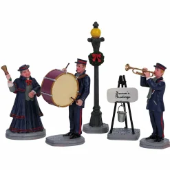 LEMAX Personnages Fanfare de Noël