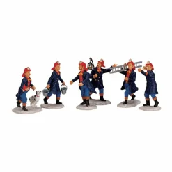 LEMAX Personnages Les pompiers Outlet