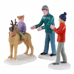 LEMAX Personnages Rover se déguise en Rudolph Hot