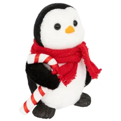 FEERIC LIGHTS Pingouin de Noël (H19 cm) Pingu et sucre d'orge Multicolore Sale