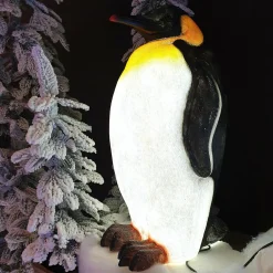 KAEMINGK Pingouin lumineux fibre de verre 8 LED (H50 cm) Zélian Blanc froid Clearance