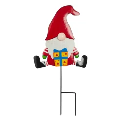CHRISTMAS DREAM Piquet de jardin en métal (H50 cm) Lutin Multicolore Clearance