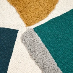 STOF Plaid coton recyclé (125 x 150 cm) Blokken Multicolore Best