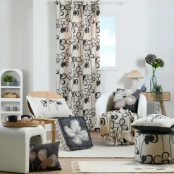 STOF Plaid coton recyclé (125 x 150 cm) Tilda Ecru Outlet
