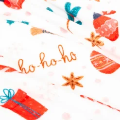 JJA Plaid de Noël (180 x 130 cm) Délice Multicolore New