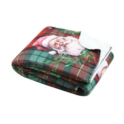 STOF Plaid de Noël (130 x 160 cm) Harold Multicolore Outlet