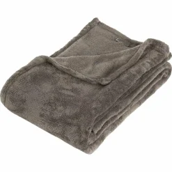 ATMOSPHERA Plaid doux (150 cm) Tendresse Taupe Clearance
