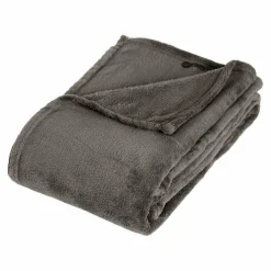ATMOSPHERA Plaid doux (150 cm) Tendresse Gris Best