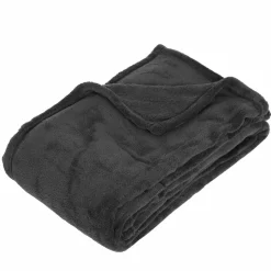 ATMOSPHERA Plaid doux (150 cm) Tendresse Gris Anthracite Online