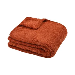 STOF Plaid doux (180 x 220 cm) Montreal Terracotta Outlet