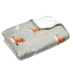 STOF Plaid enfant doux (70 x 100 cm) Ferdinand Gris Hot