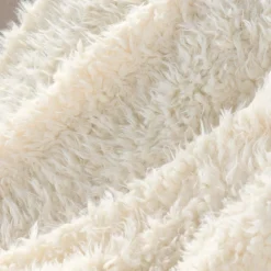 douceur d'intu017drieur Plaid fausse fourrure (220 x 240 cm) Mouton Ecru Best