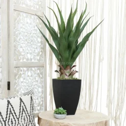 ATMOSPHERA Plante artificielle (H73 cm) Palmier en pot Vert Best
