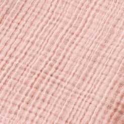 EMINZA Poncho de bain enfant gaze de coton 2/5 ans Gaïa Rose Pêche New