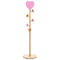 Atmosphera cru017dateur d'intu017drieur for kids Porte manteau enfant bois (H135 cm) Amour Rose Hot