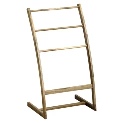 TENDANCE Porte serviette en bois d'acacia 3 niveaux (H81 cm ) Lina Marron Best