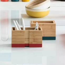 5 Five Simply Smart Pot range couverts extensible Modern Noir Discount