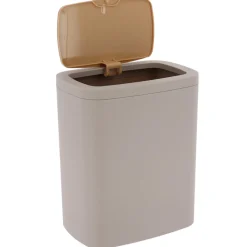 TENDANCE Poubelle salle de bain 5L Cosy Beige Best