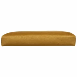 ATMOSPHERA Pouf de rangement double Lilou Jaune moutarde Best