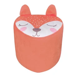 EMINZA Pouf enfant (H25 cm) Renardeau Orange Sale