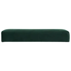 ATMOSPHERA Pouf pliable simple velours ( 38 x 38 cm) Tess Vert Best