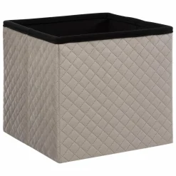 5 Five Simply Smart Pouf pliant velours Jack Lin