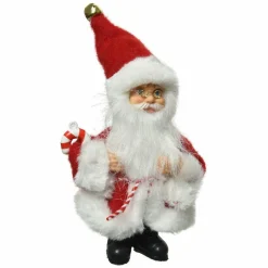 KAEMINGK Père Noël à suspendre (H13 cm) Marco Rouge Hot