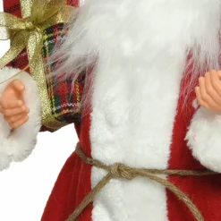 KAEMINGK Père Noël déco Traditionnel (H20 cm) Stan Rouge Sale