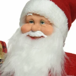 KAEMINGK Père Noël déco Traditionnel (H20 cm) Stan Rouge Sale