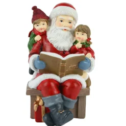 KAEMINGK Père Noël décoratif (H18 cm) Conte de Noël Multicolore Best