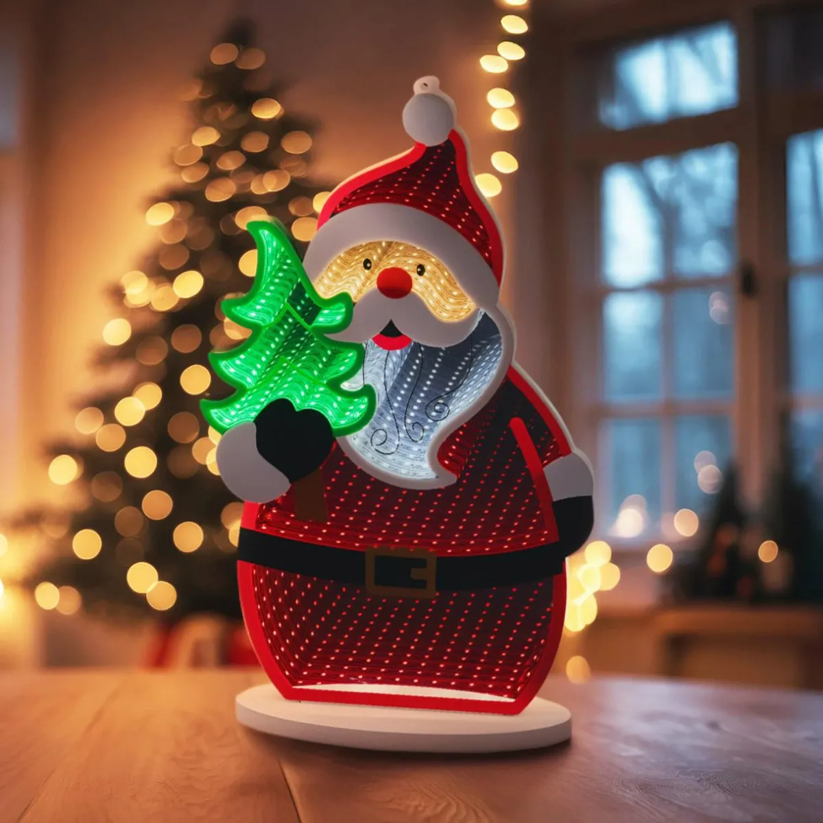 KAEMINGK Père Noël lumineux 215 LED (H40 cm) Infinity Multicolore Online
