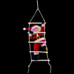 Feeric Lights & Christmas Père Noël lumineux à piles 30 LED (H60 cm) Otto Multicolore Discount