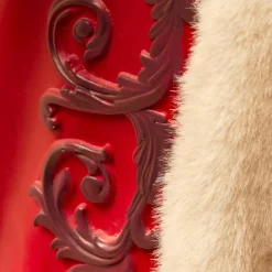 EMINZA Père Noël traditionnel Géant (H170 cm) Tournée de cadeaux Rouge Sale