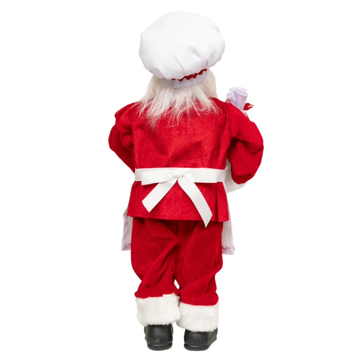 JJA Père Noël traditionnel (H45 cm) Gautier le cuisinier Rouge Hot