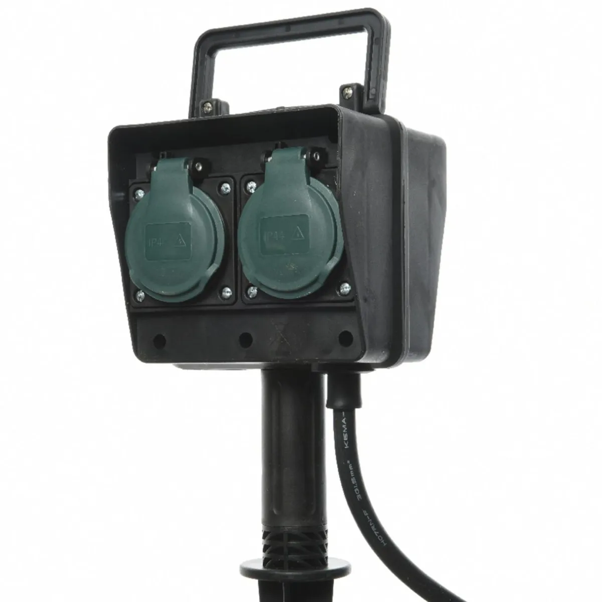KAEMINGK Prise piquet de jardin programmable 2 pôles New
