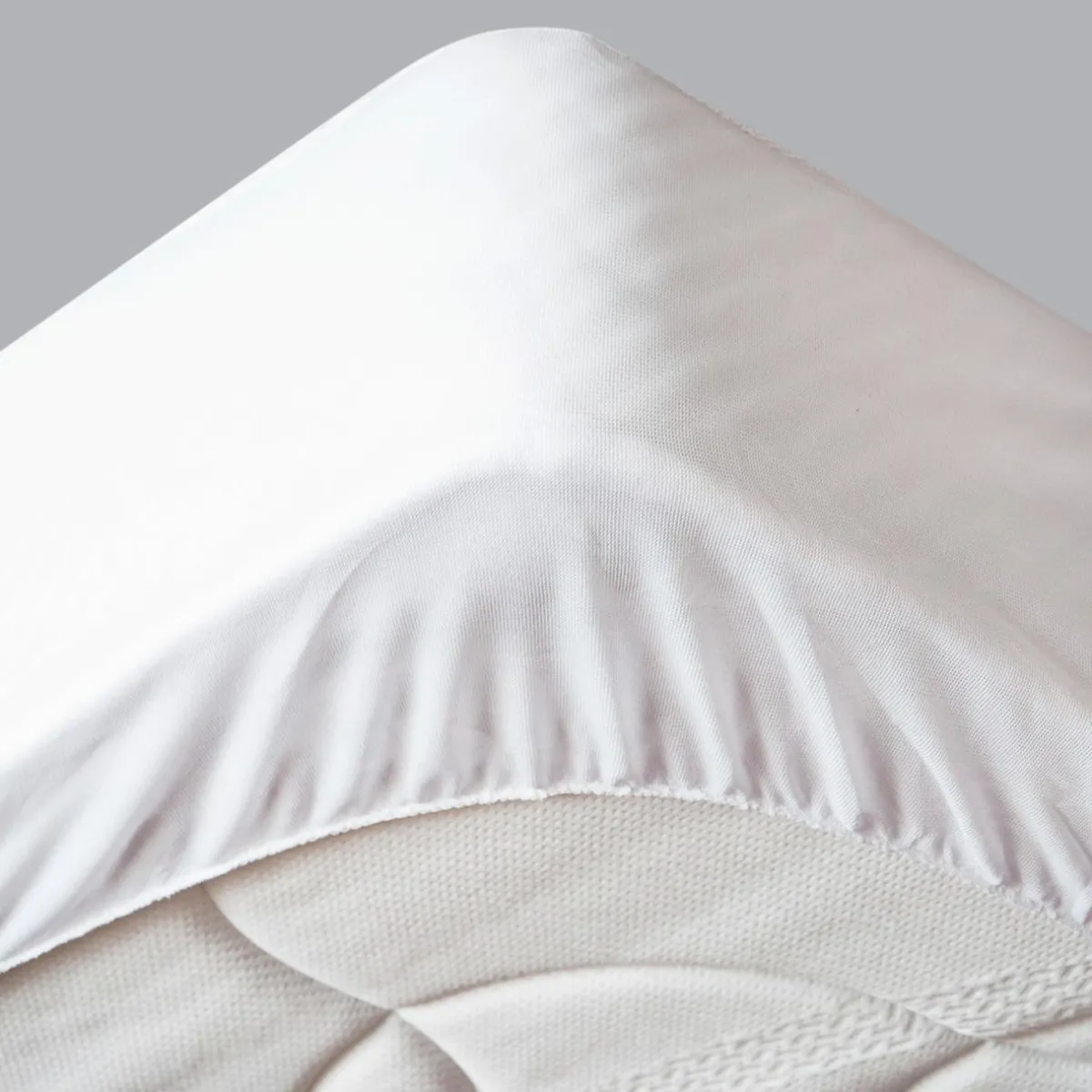 STOF Protège-matelas imperméable (140 x 190 cm) Tricia Blanc New