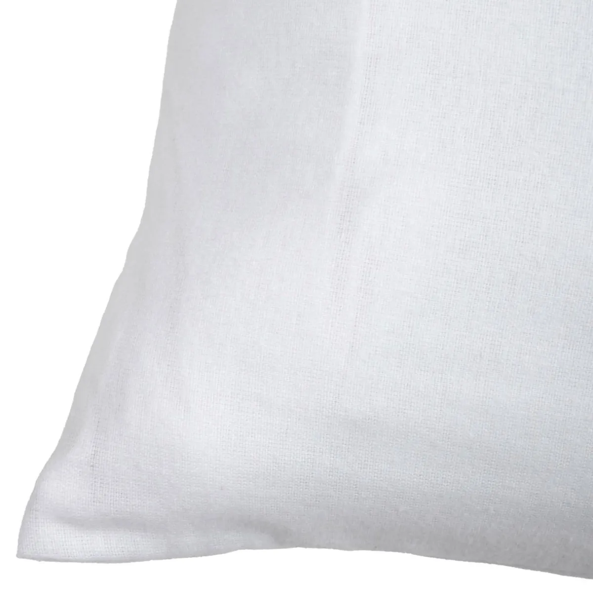 STOF Protège-oreiller carré (60 x 60 cm) Serena Blanc Discount