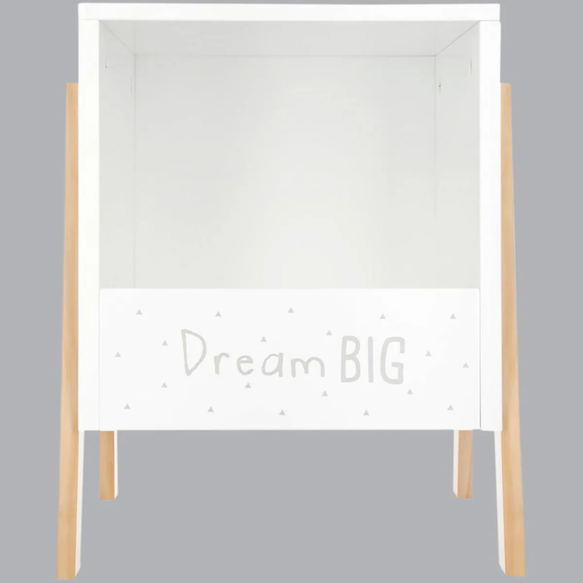 ATMOSPHERA Rangement enfant casier bois (H40 cm) Ecriture Blanc Best
