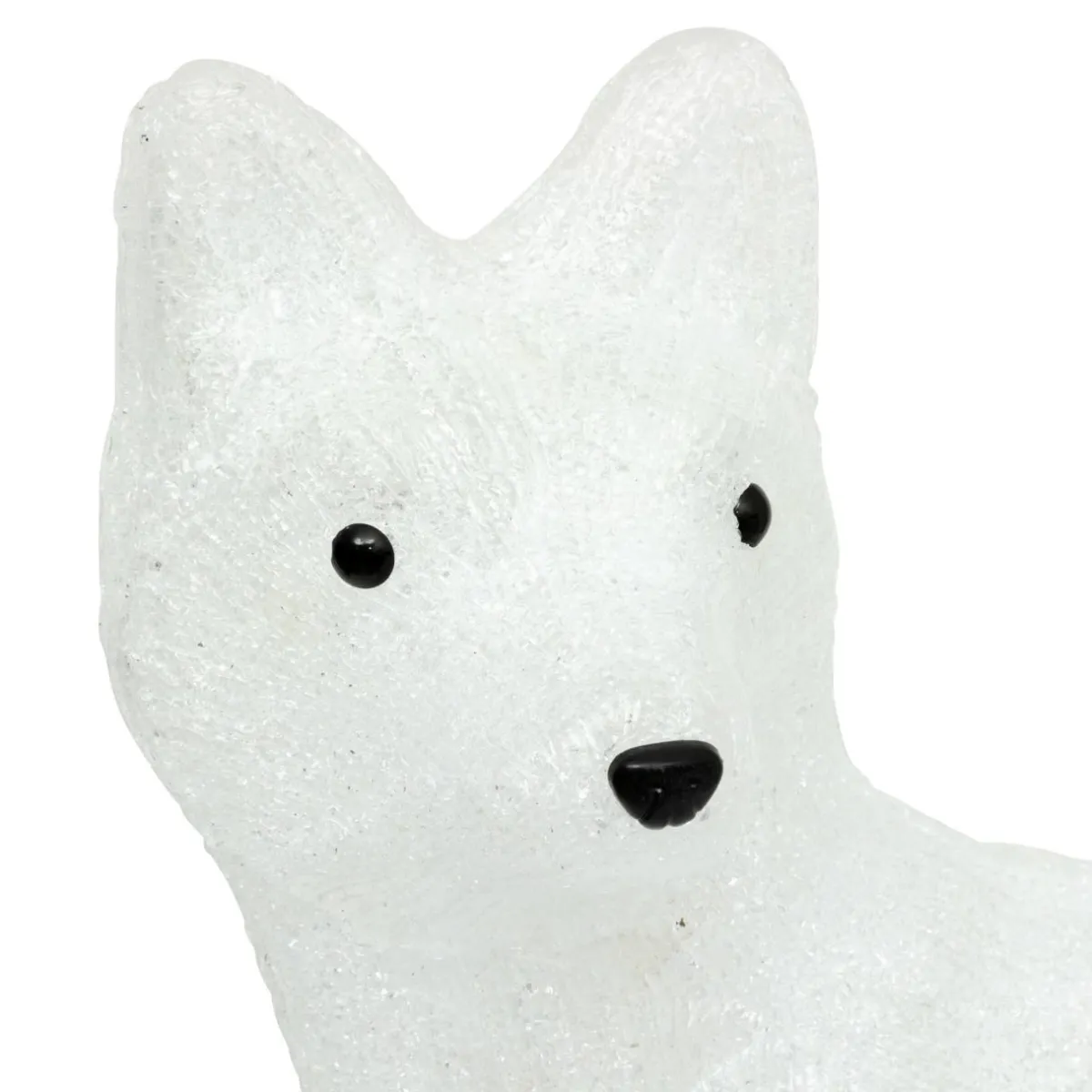 JJA Renard lumineux solaire 40 LED (H40 cm) Yuki froid Blanc