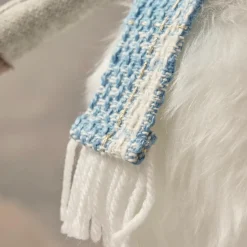 KAEMINGK Renne de Noël debout (H56 cm) Stan et fourrure blanche Gris New