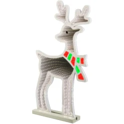 KAEMINGK Renne lumineux 363 LED (H85 cm) Infinity Blanc froid et Multicolore Best